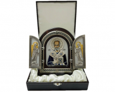 Икона-складень Сербия "Святой Николай Чудотворец"
