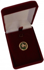 Знак «Герб Татарстана» из золота с эмалью