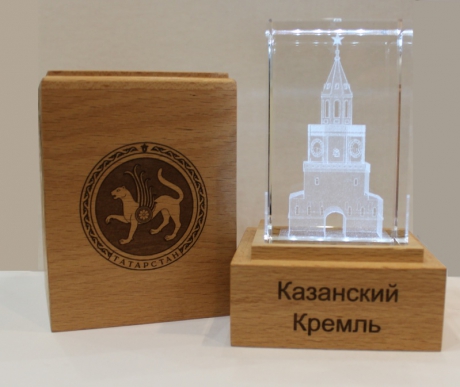 Сувенир с изображением Казанского Кремля (Спасской Башни)