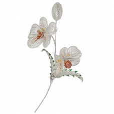 Сувенир «Орхидея» из серебра